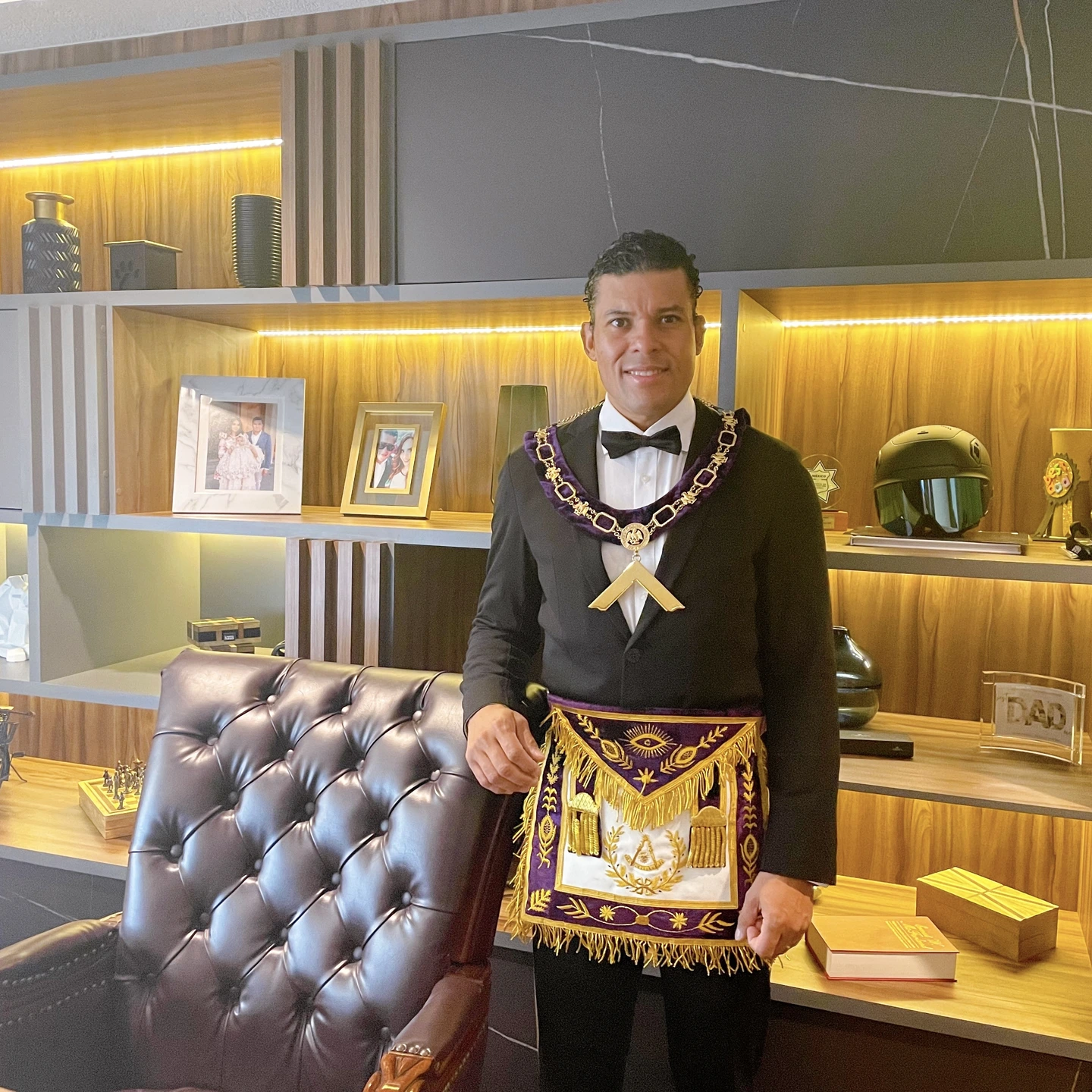 M.W. Bro. Marco Tulio Reyes, Grand Master