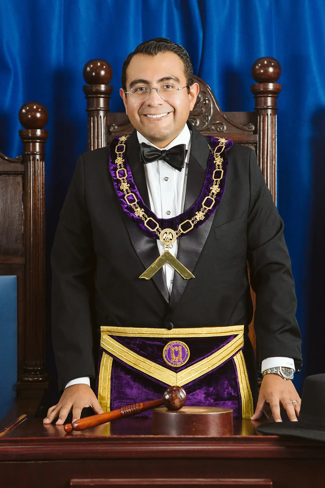 M.W. Bro. Ferm&iacute;n Rodriguez Mart&iacute;nez , Grand Master